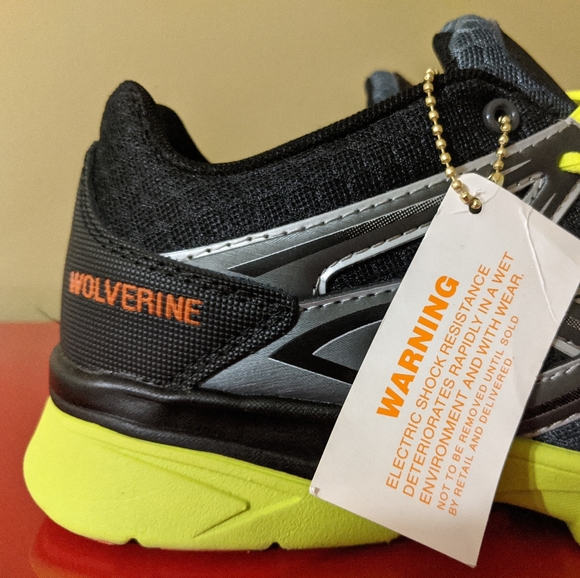Wolverine Shock Resistant Steel Toe Shoes - Picture 2 of 8